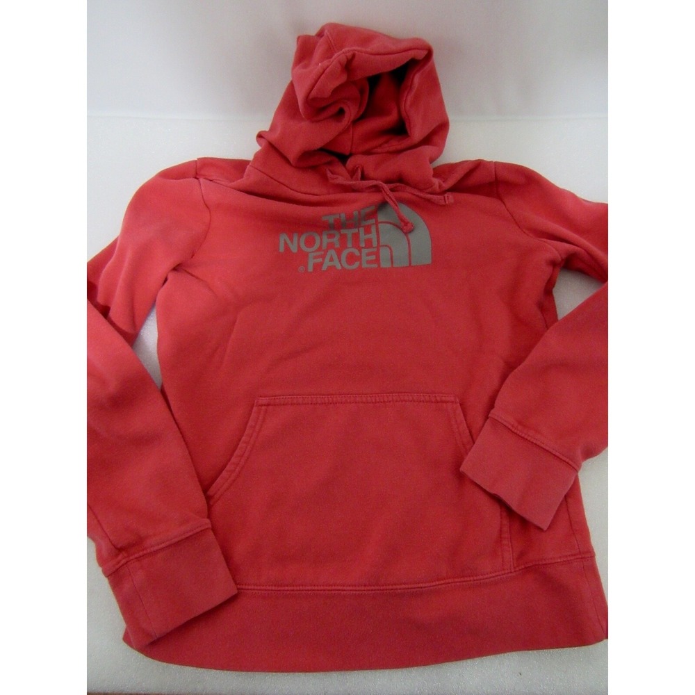 The North Face Women's Teal Orange Hoodie With Front Pocket Long Sleeves Sz S/P‎